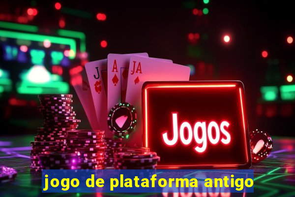 jogo de plataforma antigo